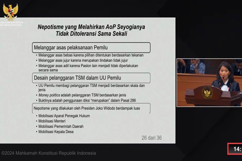 Tim Hukum Ganjar Mahfud Ungkap Nepotisme Tidak Boleh Ditoleransi Ini